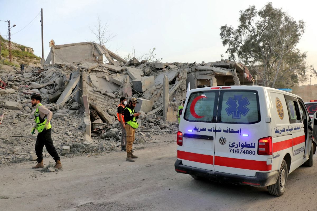 Un dispensaire du ministère de la Santé ciblé par Israël à Srifa, un secouriste tué