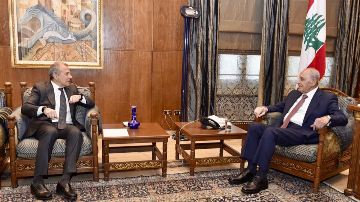 Bassil visits Berri: Lebanon must remain united and cautious of 'internal instability'