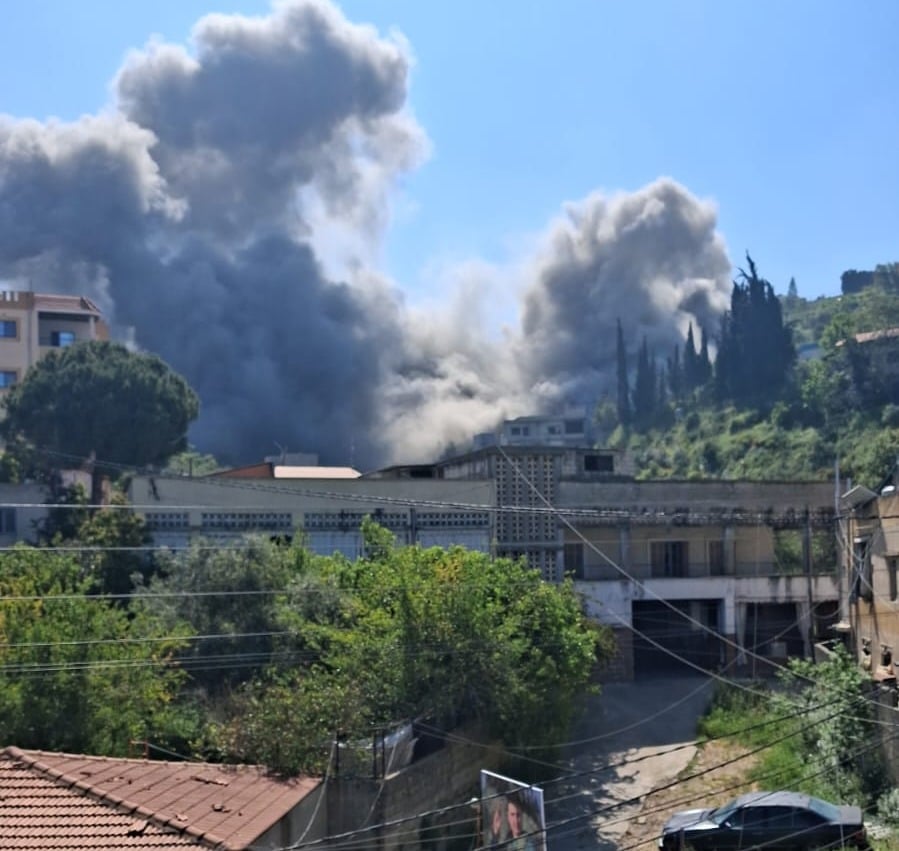 Israeli strikes across south Lebanon kill dozens, target cemetery and force evacuations