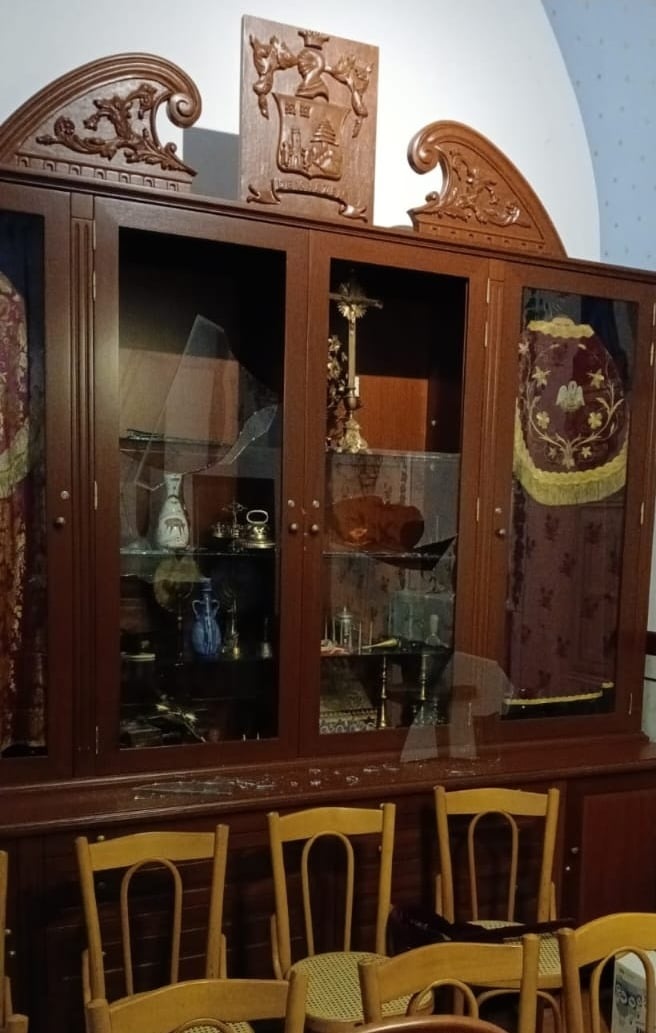 Des inconnus ont vandalisé l'église Notre-Dame de Ajaltoun et volé des objets de valeur