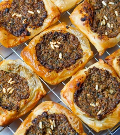 Chef Amani's Tripoli-style lahmeh bi aajin