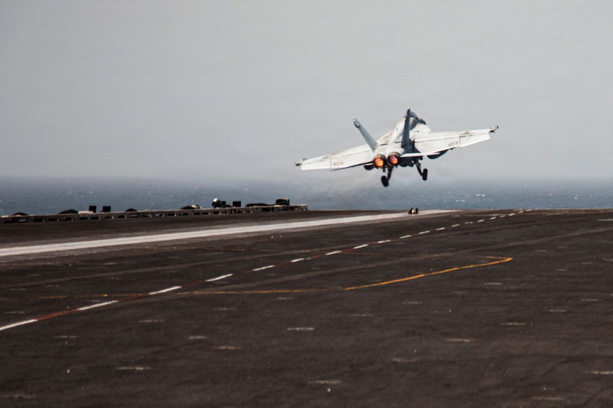 USS Gerald R. Ford aircraft carrier will soon leave the Middle East, according to Washington Post