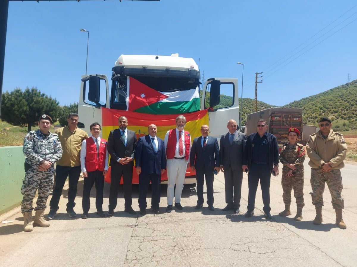 L’Espagne apporte une aide humanitaire au Liban via le couloir humanitaire jordanien