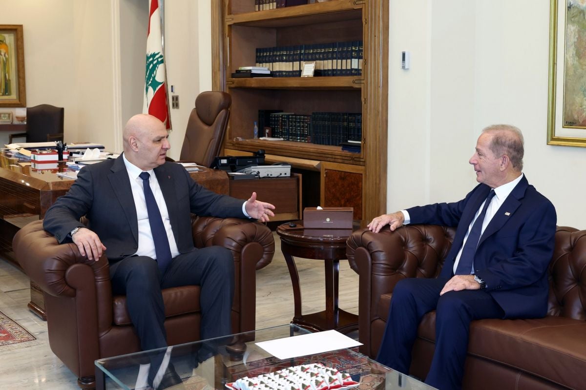 Issa s'entretient avec Aoun et Berry, à quelques jours des négociations entre Beyrouth et Tel-Aviv à Washington