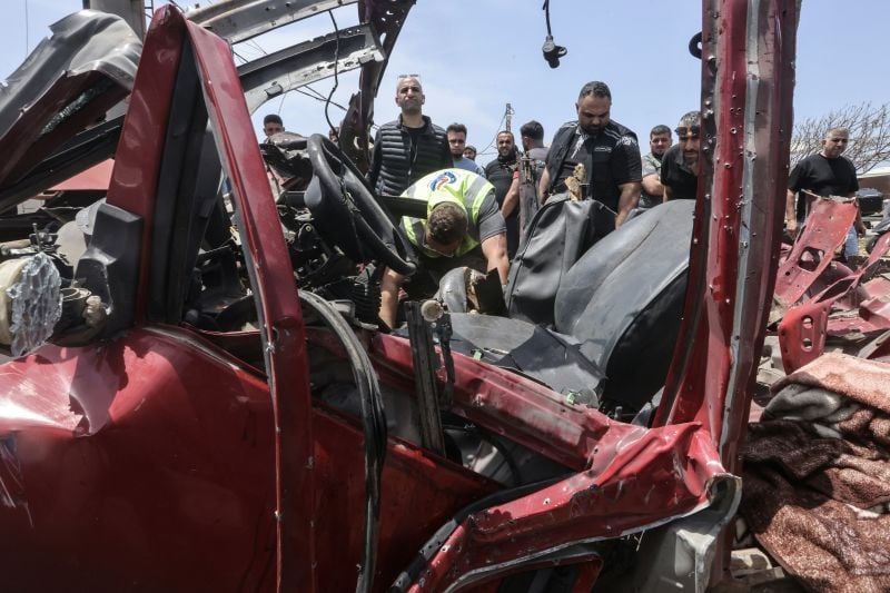 From Naqoura to Jiyé, Israeli army drones wreak havoc on Lebanon’s roads