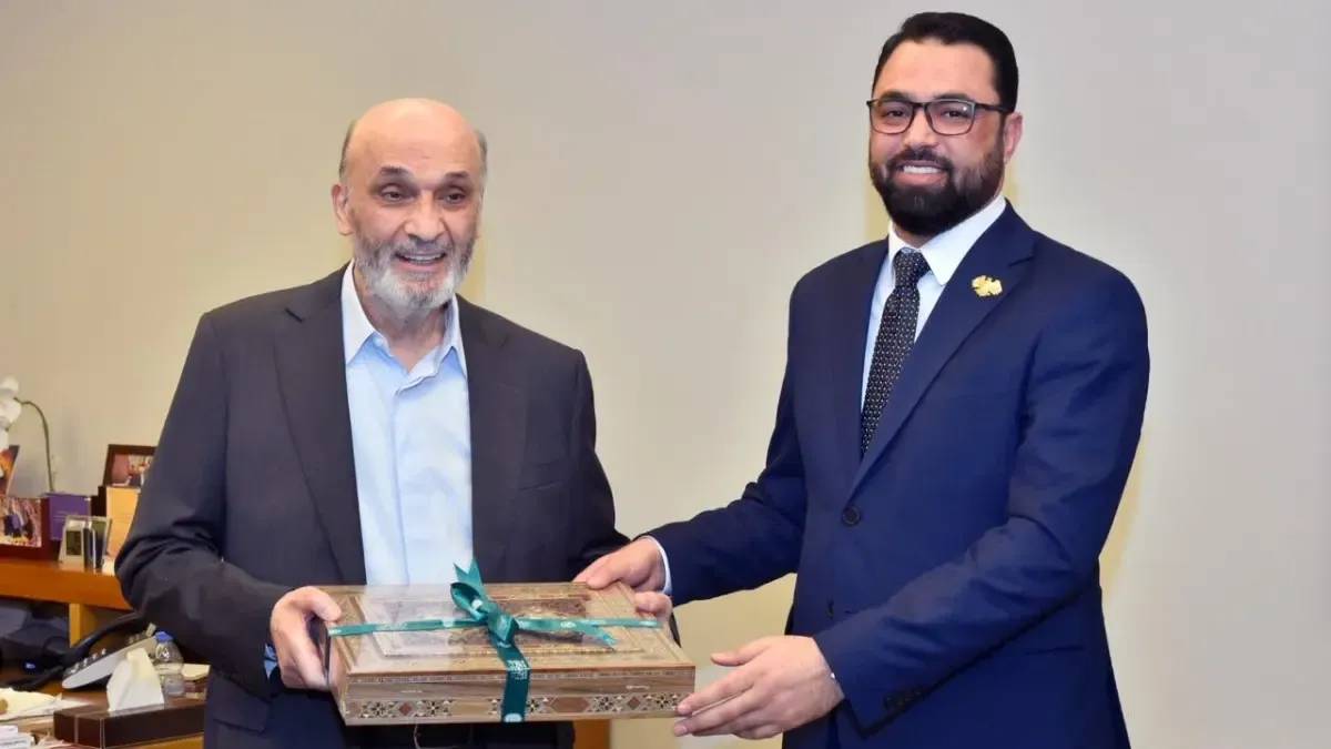 Samir Geagea reçoit le chargé d’affaires syrien au Liban pour une « prise de contact »