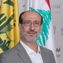 Ibrahim Moussaoui, député du Hezbollah. Photo tirée du compte X d'Ibrahim Moussaoui