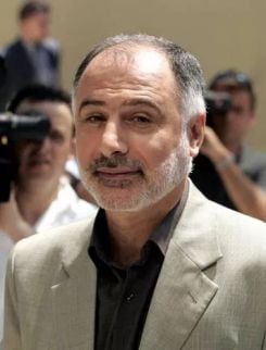 Mohammad Fneich, chef du bureau politique du Hezbollah. Photo Joseph Barrak/AFP
