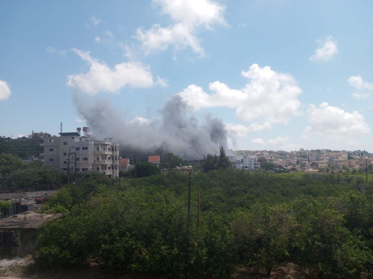 Israeli army advance toward Debbine, continued strikes in Sour and Nabatieh districts