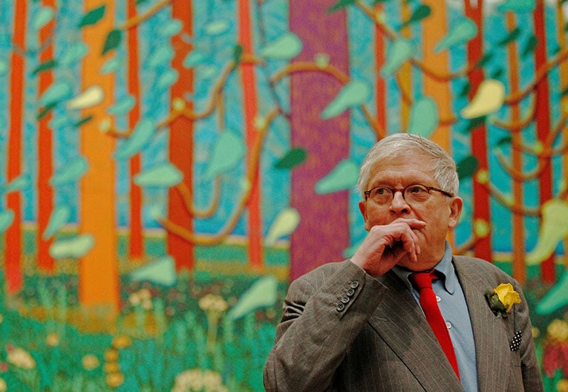 David Hockney, un hymne à la vie en couleurs
