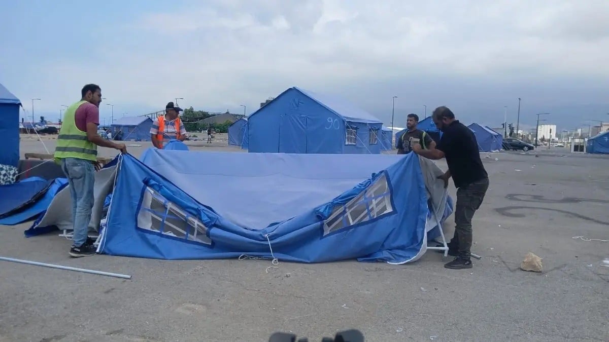 Forced displacement: Beirut Municipality removes uninhabited tents near Summerland and in Biel