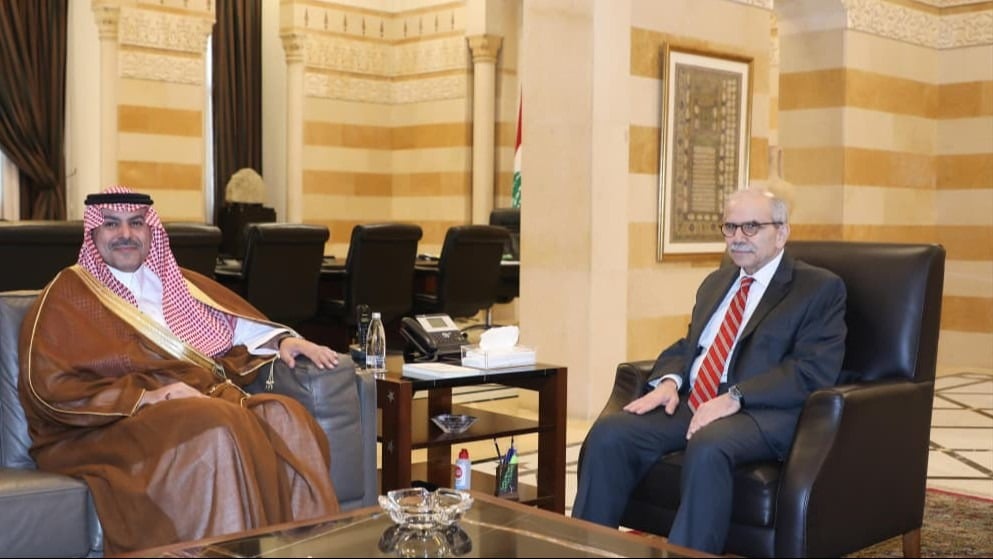 Salam receives new Saudi ambassador to Lebanon