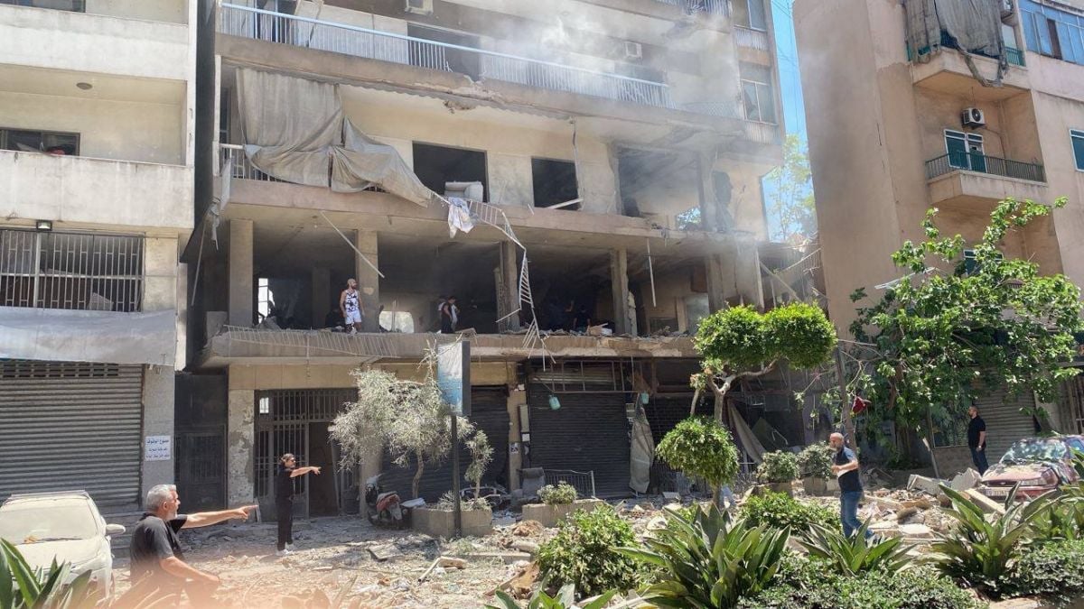 Israeli strike on Beirut southern suburb kills at least 3, injures 15
