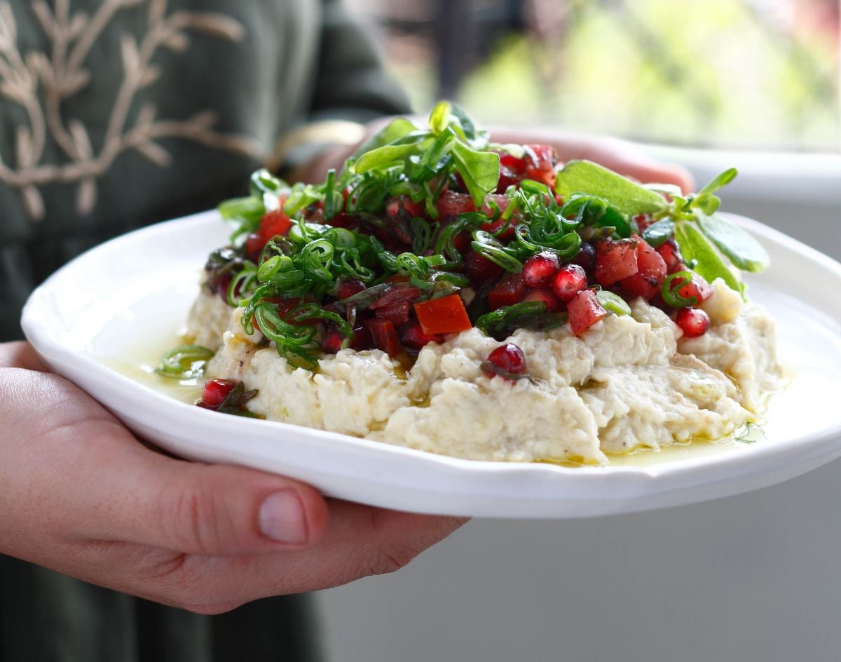 Liza Soughayar Asseily’s baba ghanouj salad (eggplant purée)