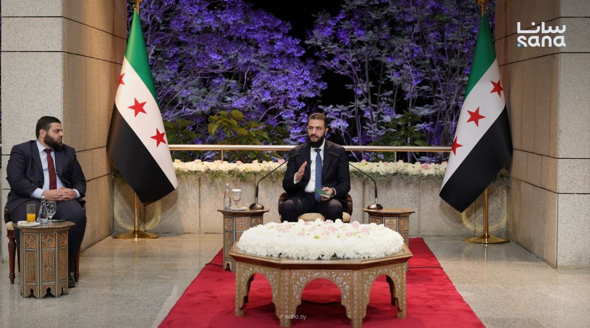 Sharaa denies Syria intends to get involved in war in Lebanon