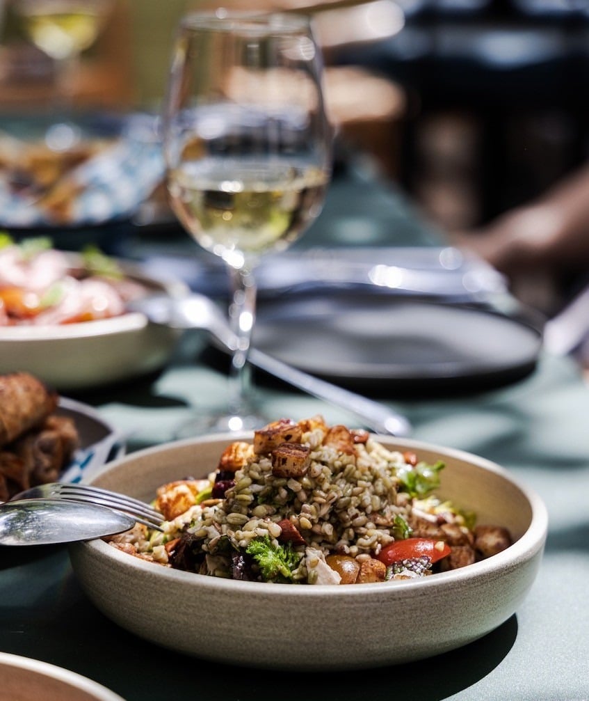 La salade de freekeh au poulet d'Andréa Boueiz