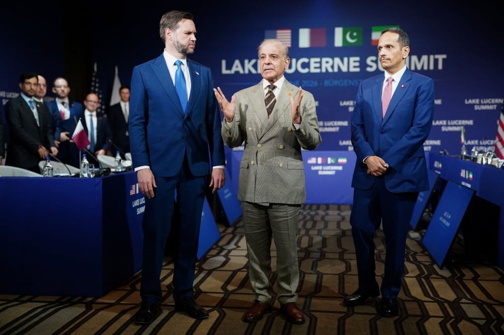 Vance hails 'historic' moment as talks start in Switzerland