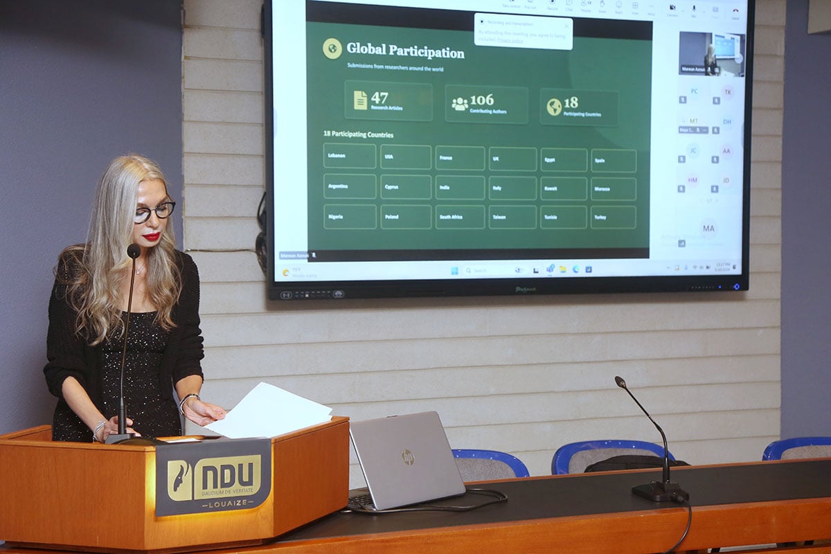 Conférence internationale à la NDU pour penser l’économie durable