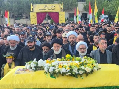 L'armée israélienne annonce la mort d'un de ses soldats, le Hezbollah enterre des dizaines de ses miliciens