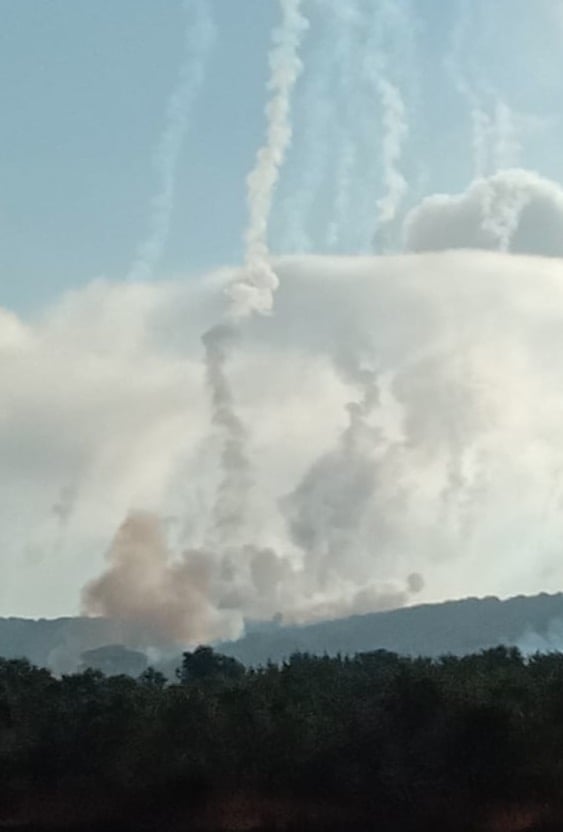 Several Hezbollah fighters reportedly trapped in tunnel beneath Ali al-Taher Hill