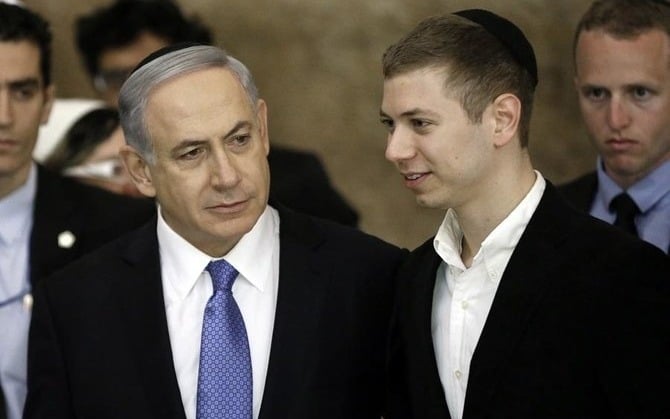 Netanyahu's son changes name to 'Yonatan Hun,' reports Haaretz