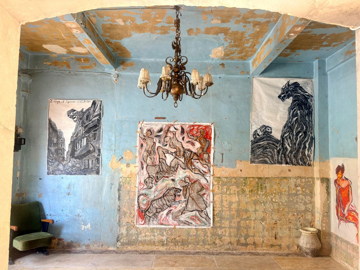 Samir Khaddaje, painting the collapse of the world
