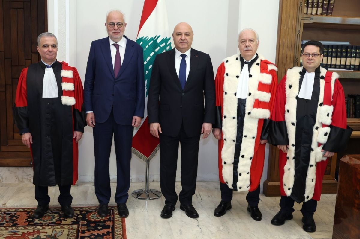 Oussama Mneimneh sworn in as new head of the Judicial Inspection