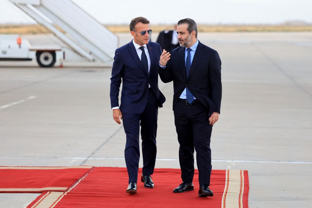 Macron in Syria, first trip by an EU head of state since Assad toppled