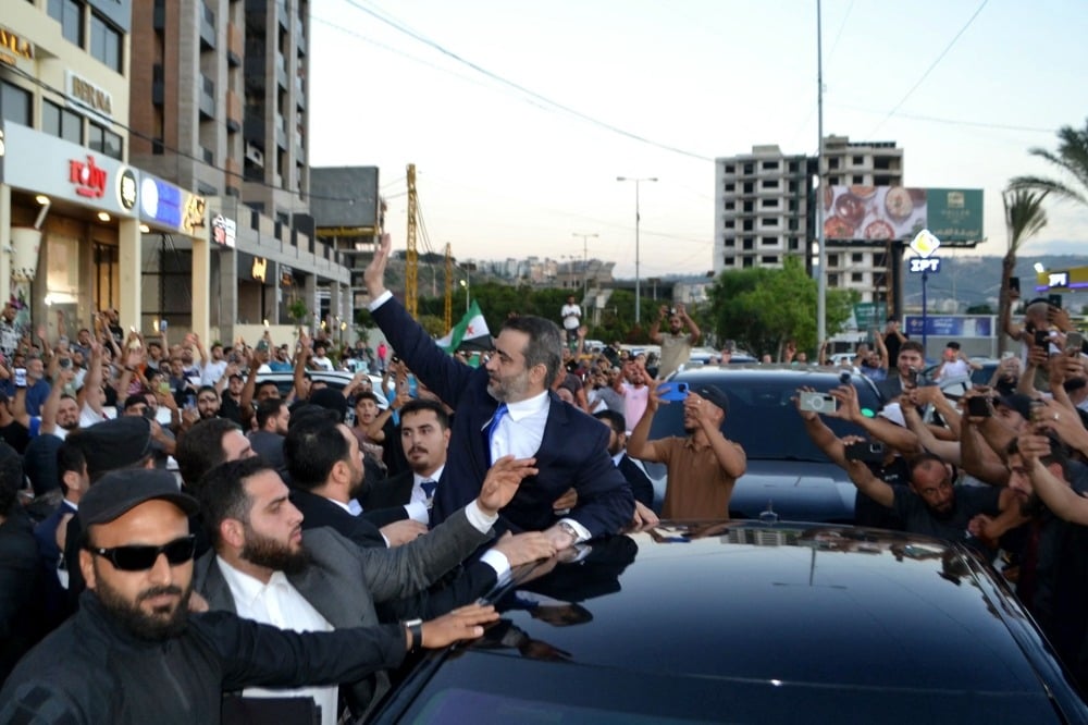 In Tripoli, Shaibani cements 'new Syria' popularity among Sunnis