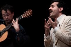 Le ténor Karim Sulayman et le guitariste Sean Shibe au Conservatoire Darius Milhaud le vendredi 10 juillet 2026, au coeur du Festival d’Aix-en-Provence. Photo Vincent Beaume