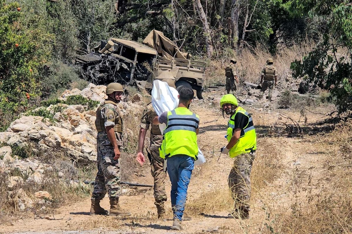 Mansouri, the village divided by Israel's 'yellow line'