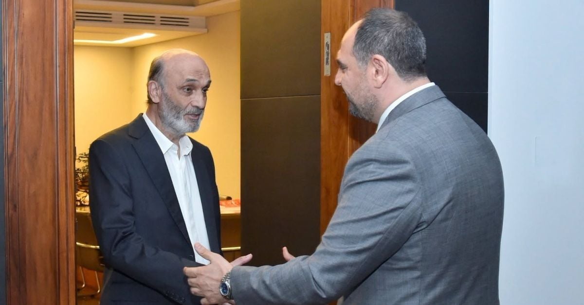 Geagea devant un député chrétien d'Irak : Les divisions au Liban ne sont pas confessionnelles