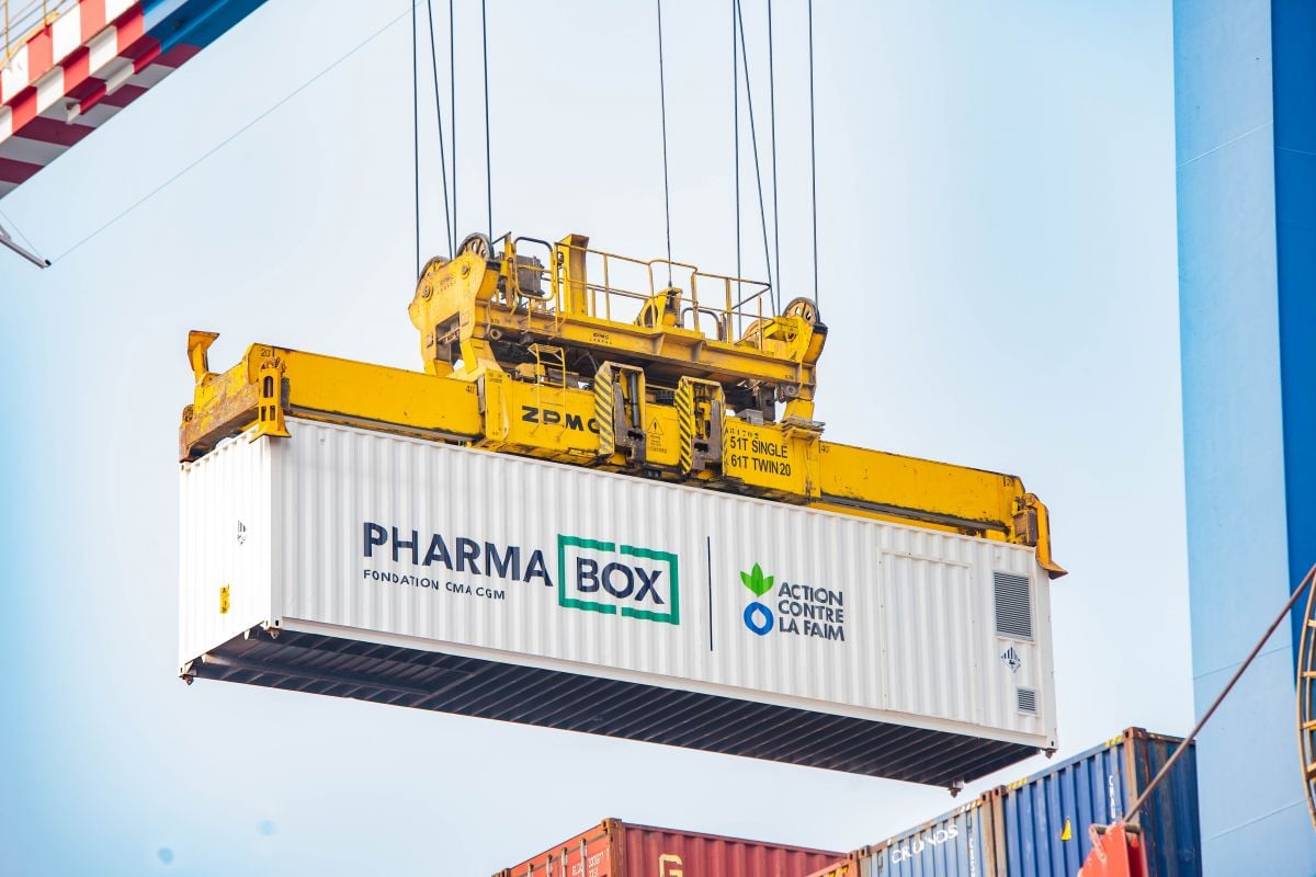 La PharmaBox, pharmacie solaire mobile de la Fondation CMA CGM, récompensée pour son innovation humanitaire