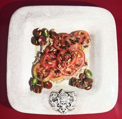 Caline Chaoul’s tomato tonnato