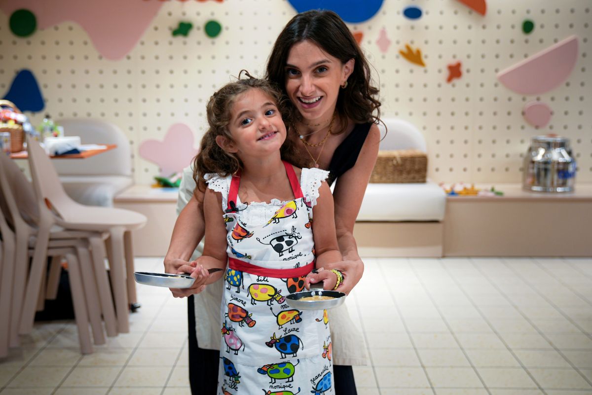 Les pancakes de Hana Zoghby et sa fille Alaïa, 4 ans