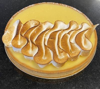 Tara Habis's lemon tart with a touch of zaatar