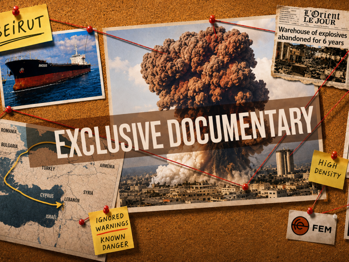 Exclusive screening of our documentary 'Aug. 4: Anatomy of a Foretold Catastrophe,' at Metropolis in Beirut