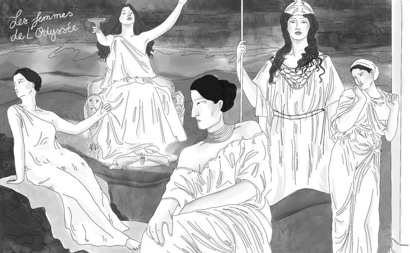 Le dessin d'Amina el-Mir