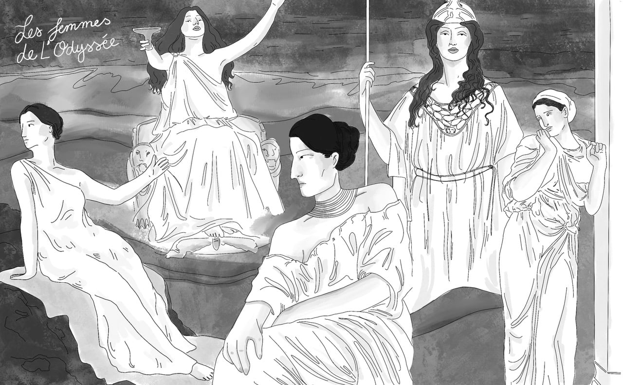 Le dessin d'Amina el-Mir