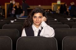 Mounia Akl, réalisatrice, scénariste et actrice libanaise. Photo fournie par l'artiste