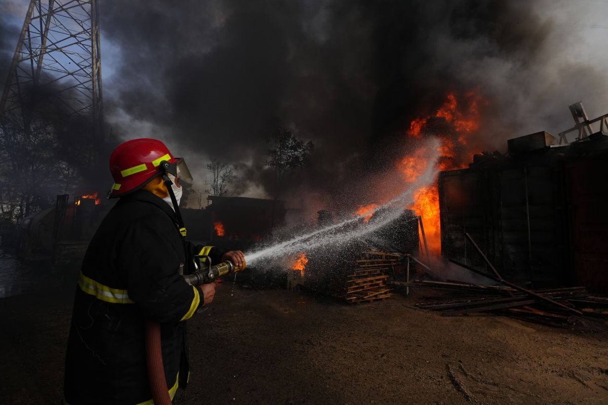 Major fire breaks out at factory in Mkalles