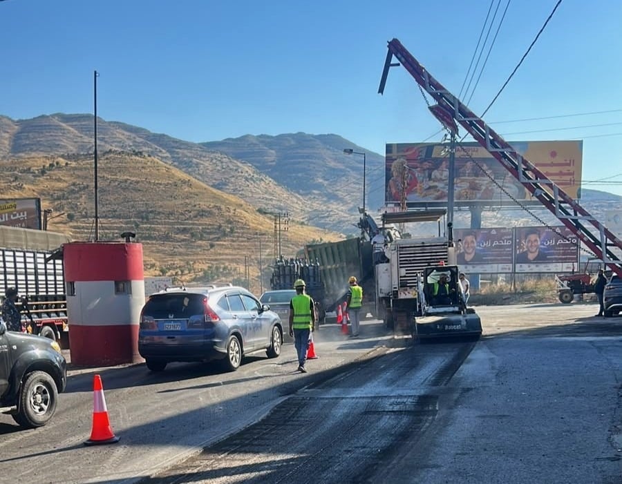 Lancement de la réhabilitation d'une section de 17 km de l'autoroute Sofar - Békaa