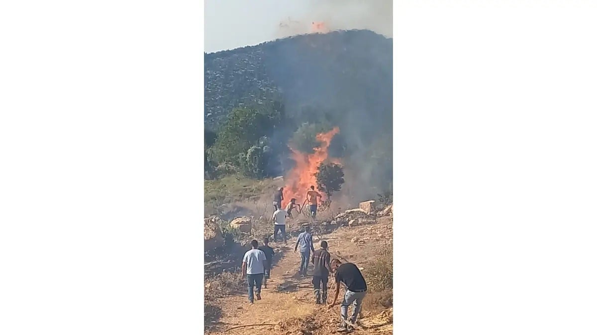 Fires break out in Hasbaya district and Dinnieh