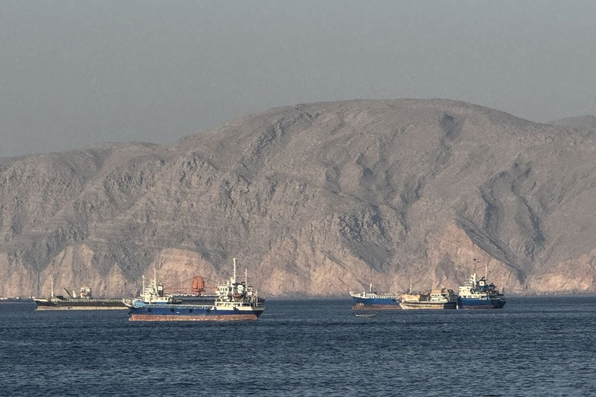 Status of talks uncertain as ship struck in Hormuz
