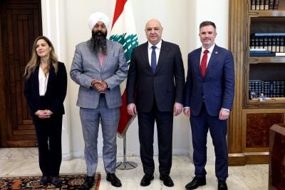 Le Canada veut aider les déplacés du Liban-Sud, selon son ministre d'État au Développement international