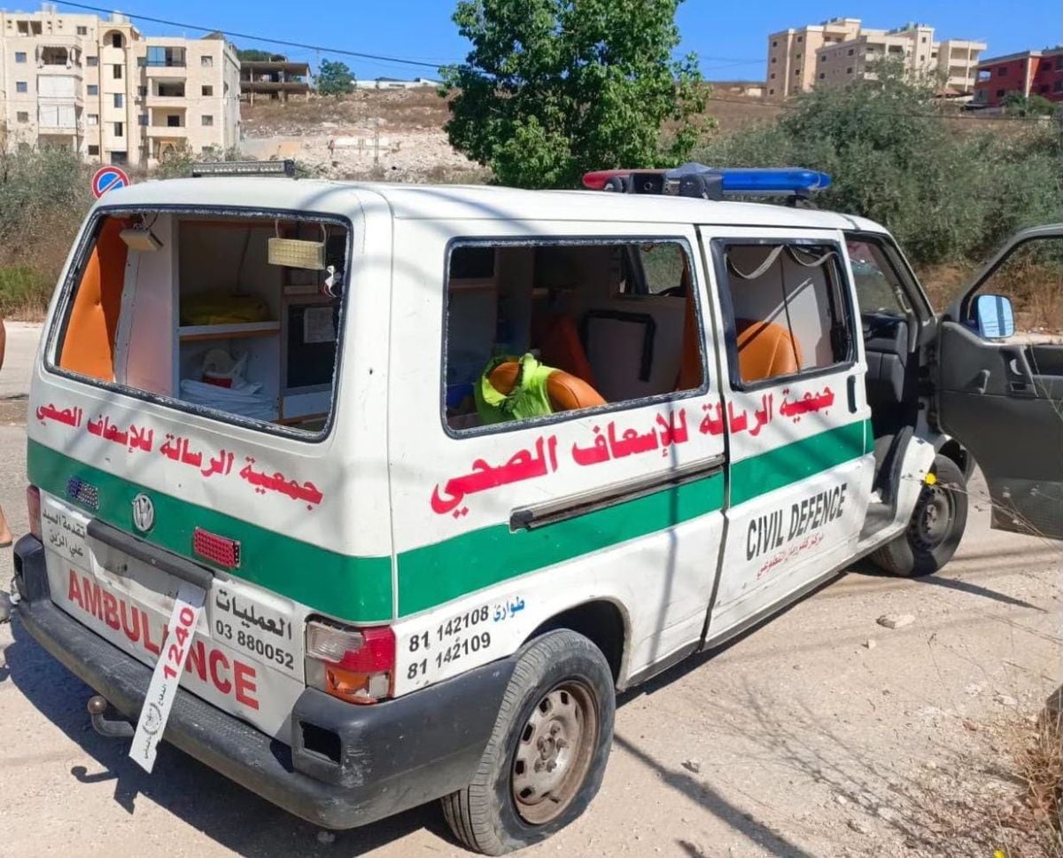 Plusieurs blessés dans une frappe de drone à Nabatiyé, des secouristes d'al-Rissala visés