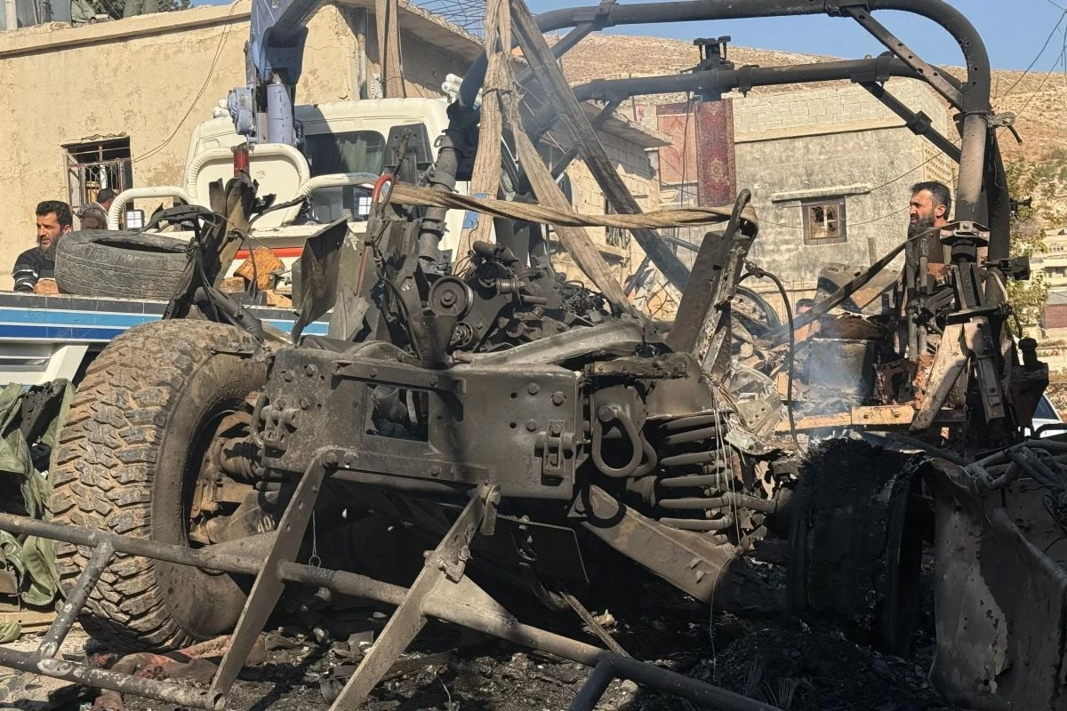 Frappe de drone israélien dans la campagne de Damas, un blessé