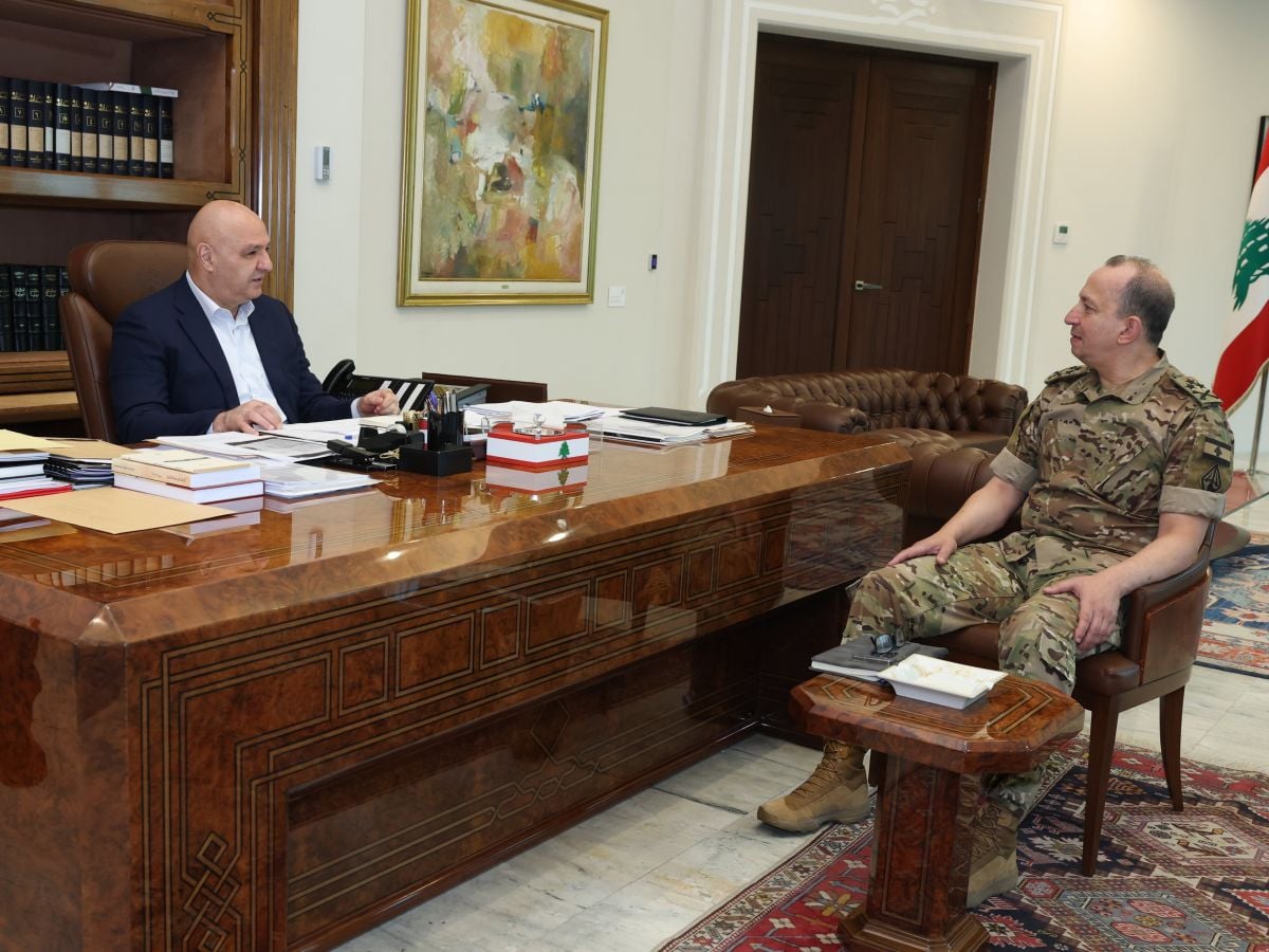 Haykal rend compte à Joseph Aoun de son voyage en Italie et de la situation sécuritaire