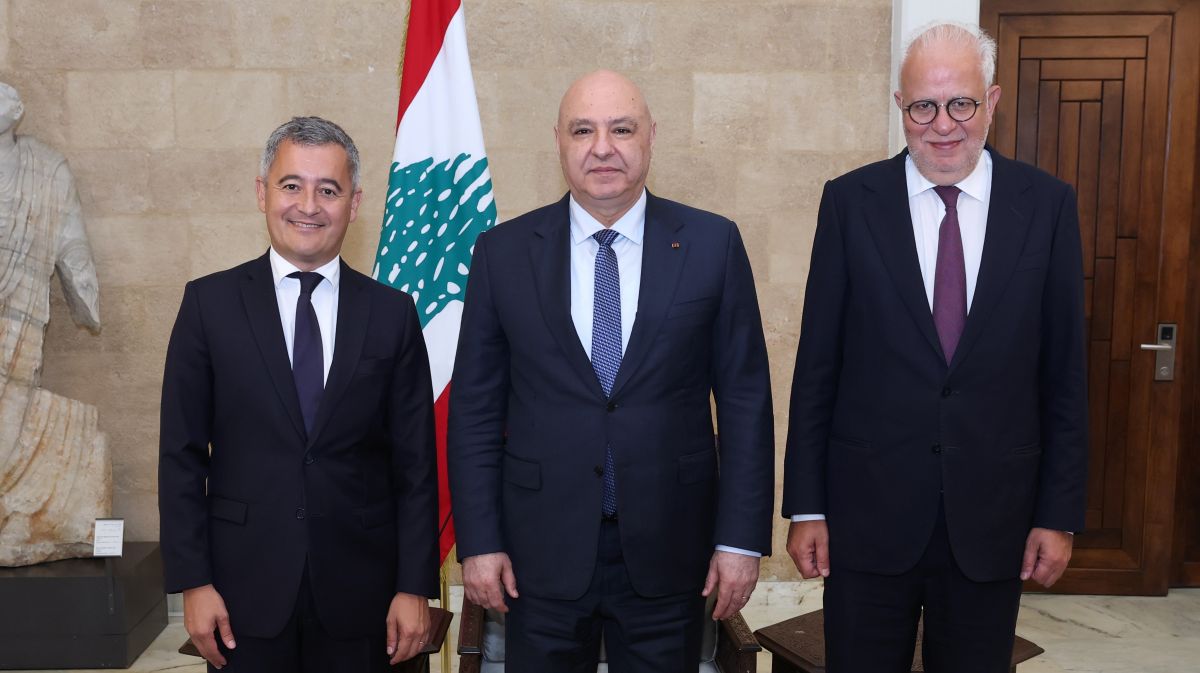 Darmanin depuis Beyrouth : Les réformes sont essentielles au renforcement de la souveraineté du Liban