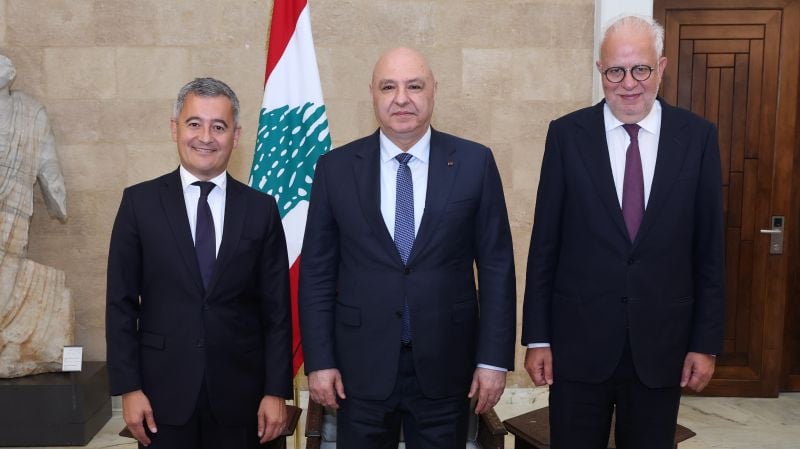 Darmanin depuis Beyrouth : Les réformes sont essentielles au renforcement de la souveraineté du Liban